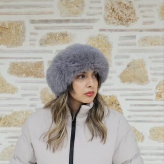 Real Mink - Fox Fur hat