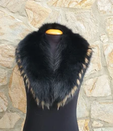 Real Fox Fur Collar