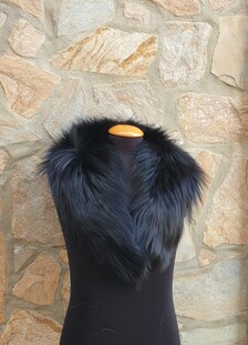 Real Fox Fur Collar - Image 4