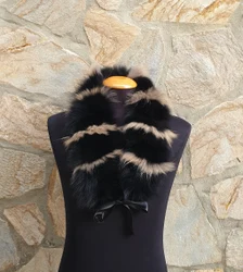 Real Fox Fur Collar