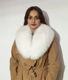 Real Fox Fur Collar - Image 6