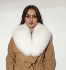Real Fox Fur Collar