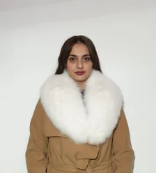 Real Fox Fur Collar - Image 3