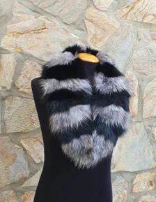 Real Fox Fur Collar - Image 2