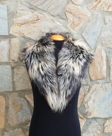 Real Fox Fur Collar