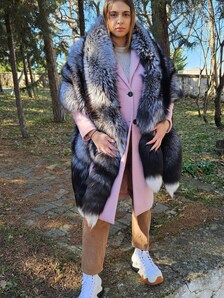 Real Fox Fur Collar