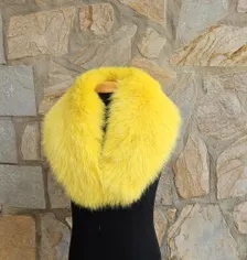 Real Fox Fur Collar - Image 4