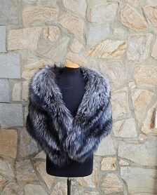 Real Fox Fur Collar