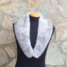 Real Mink Fur Collar
