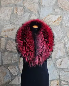 Real Fox Fur Collar