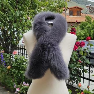 Real Fur Fox Scarf