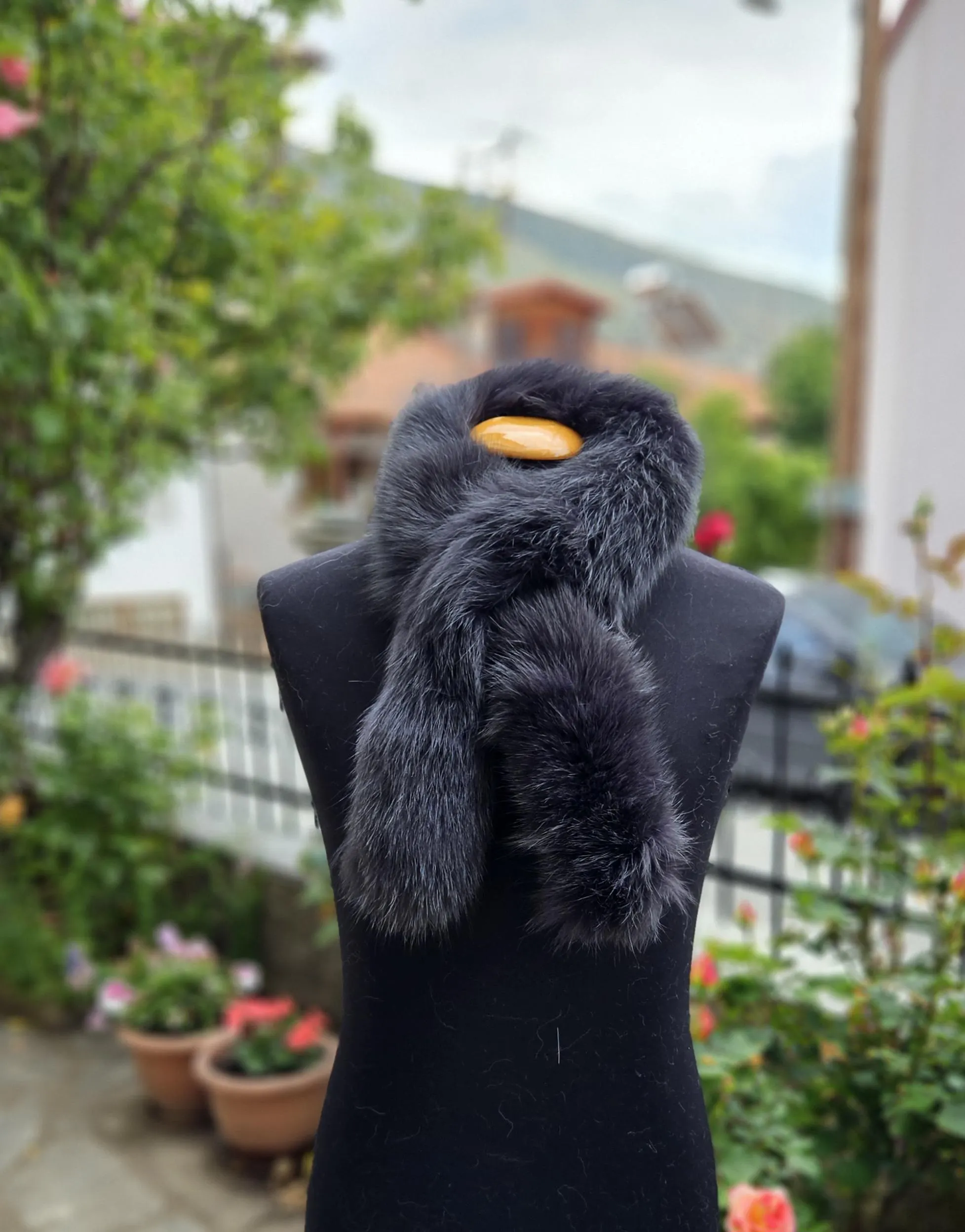 Real Fur Fox Scarf