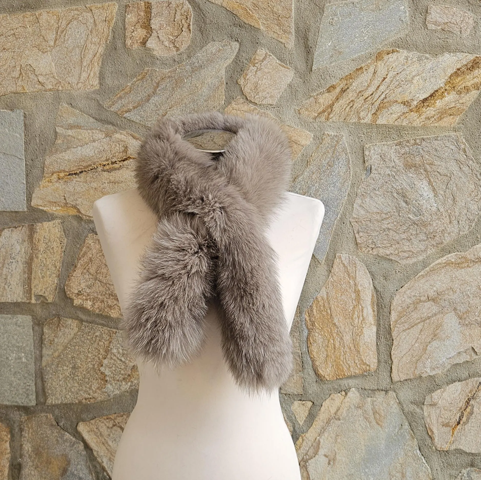 Real Fur Fox Scarf