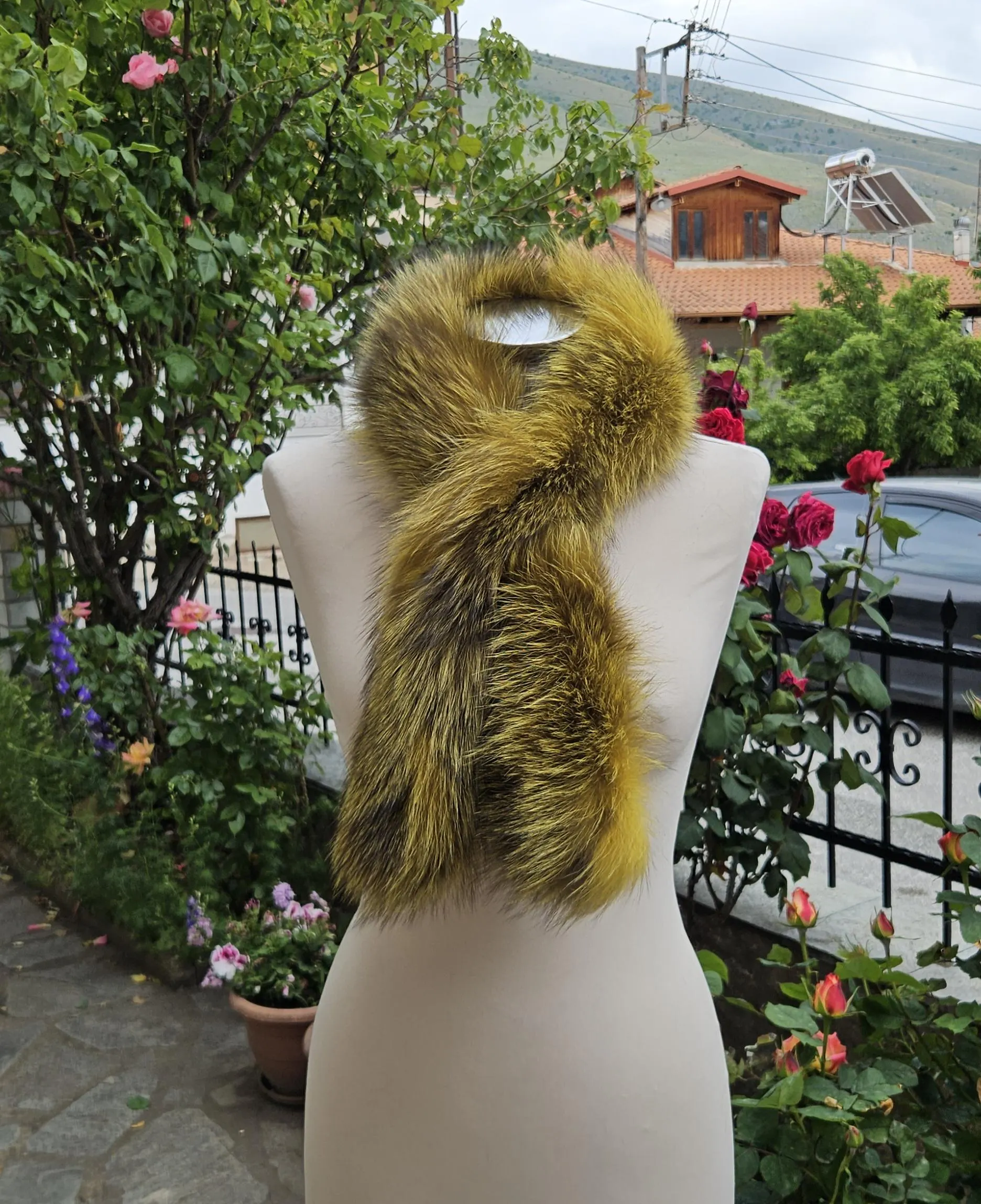 Real Fur Fox Scarf