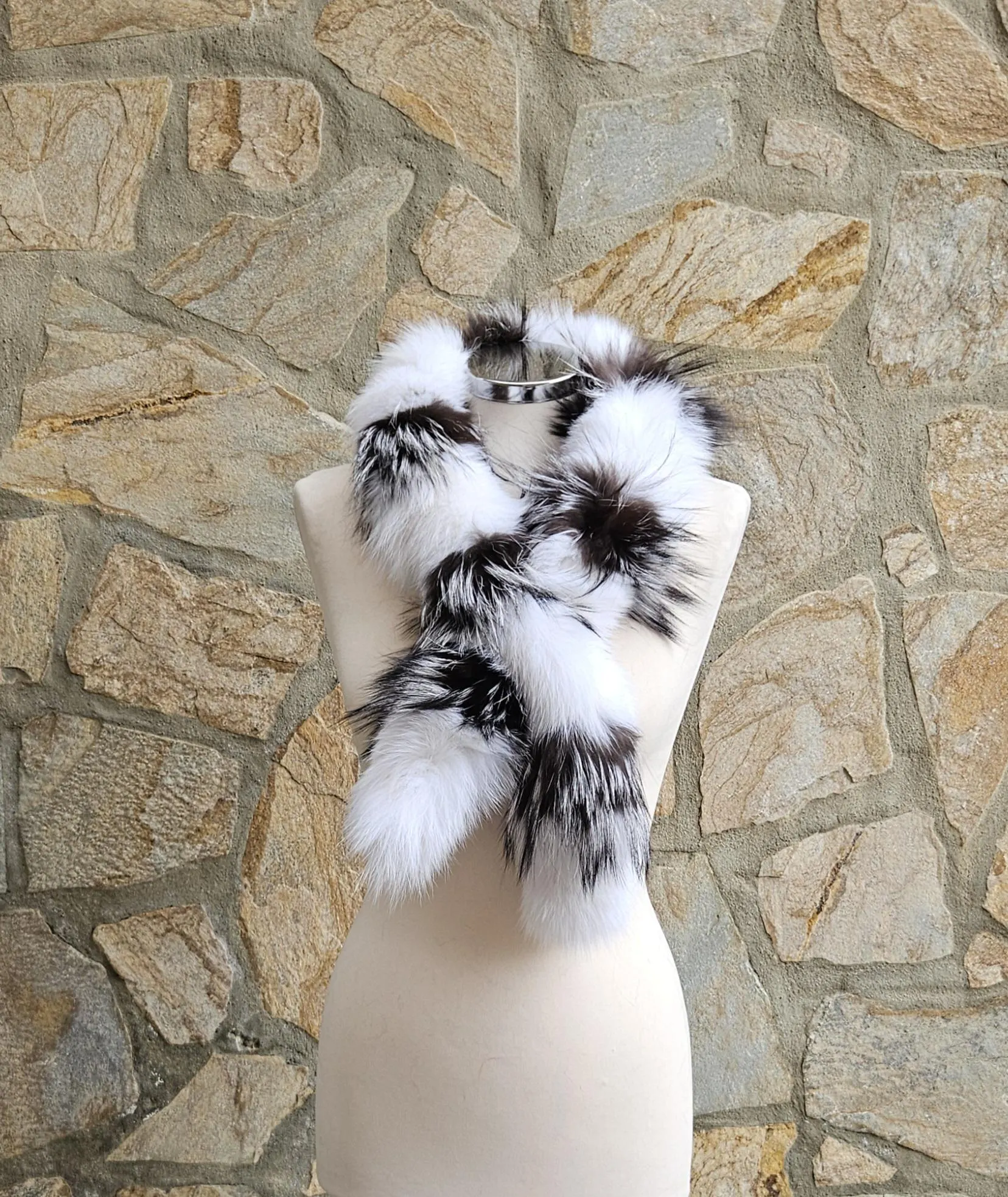 Real Fur Fox Scarf