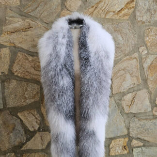 Real Fox Fur Stole Collar