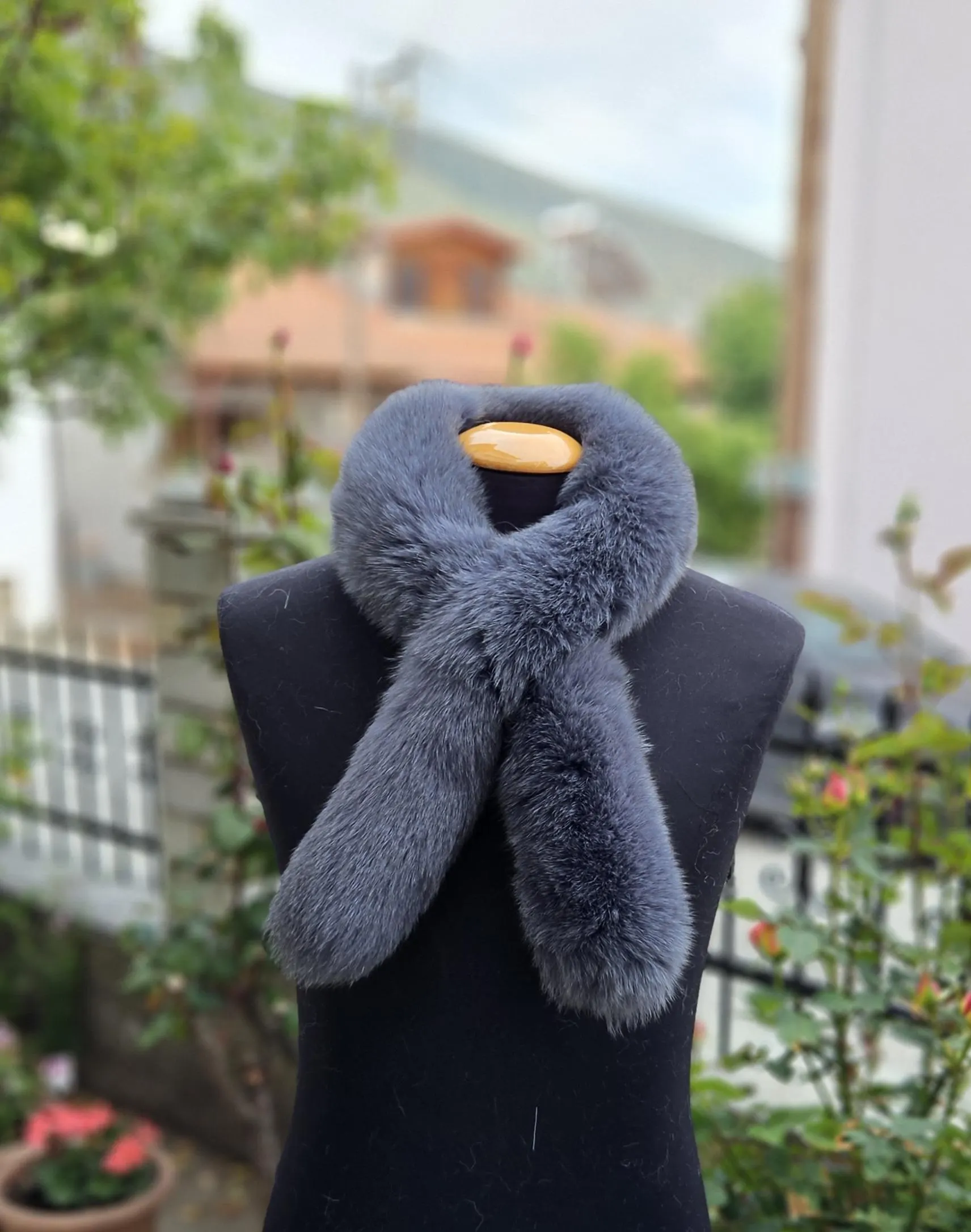 Real Fur Fox Scarf