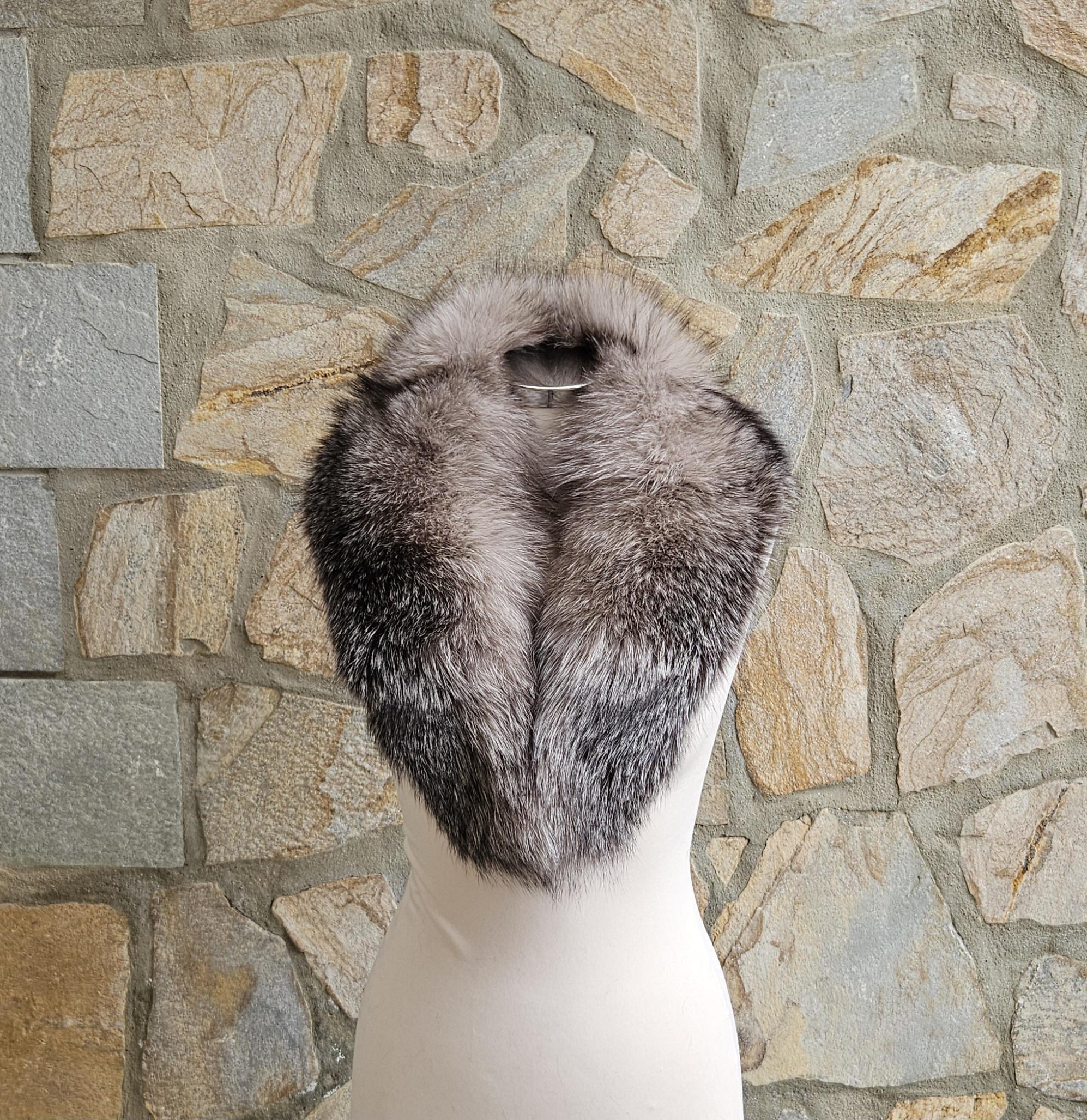 Real Fox Fur Collar - Image 3