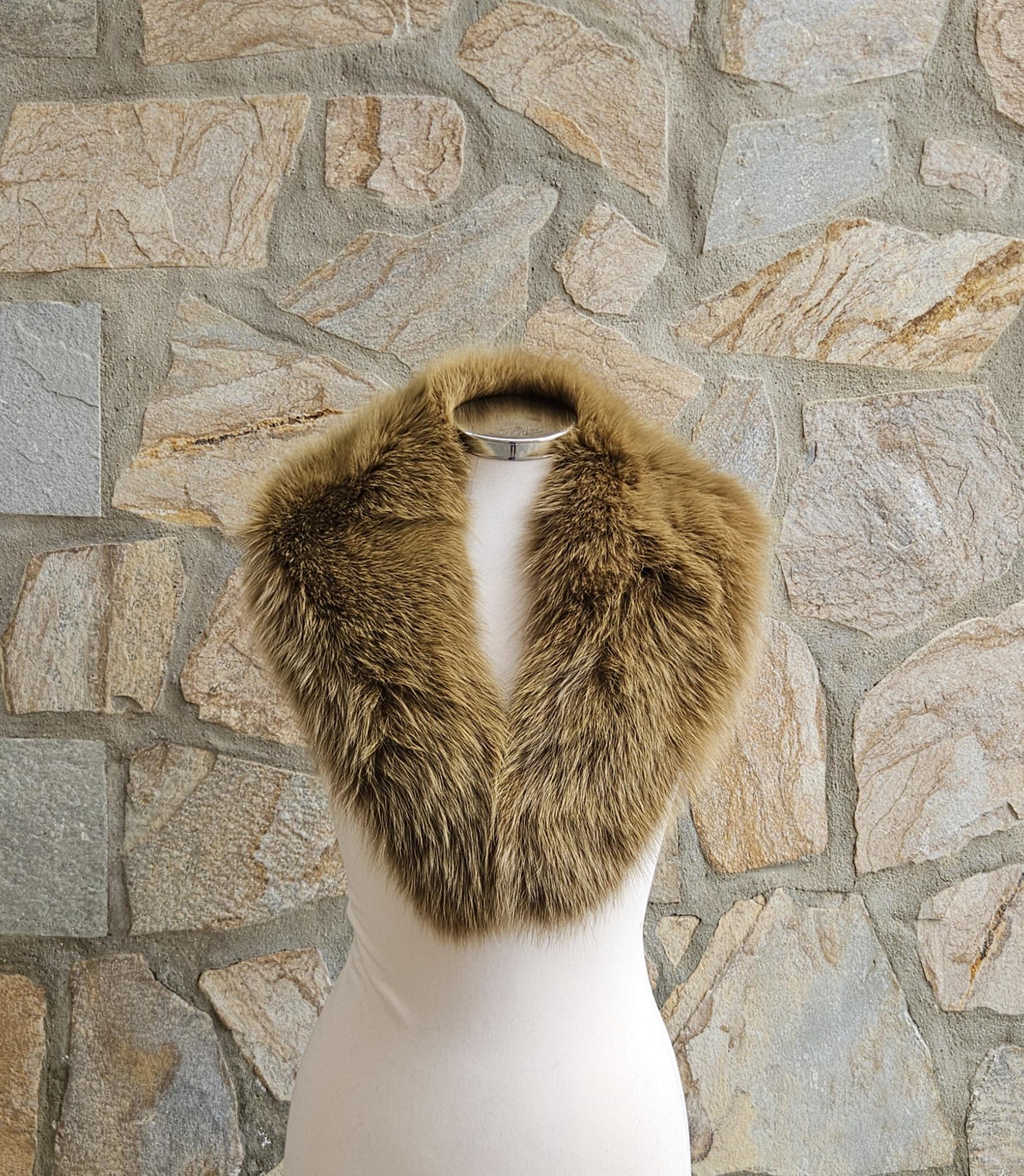 Real Fox Fur Collar - Image 3