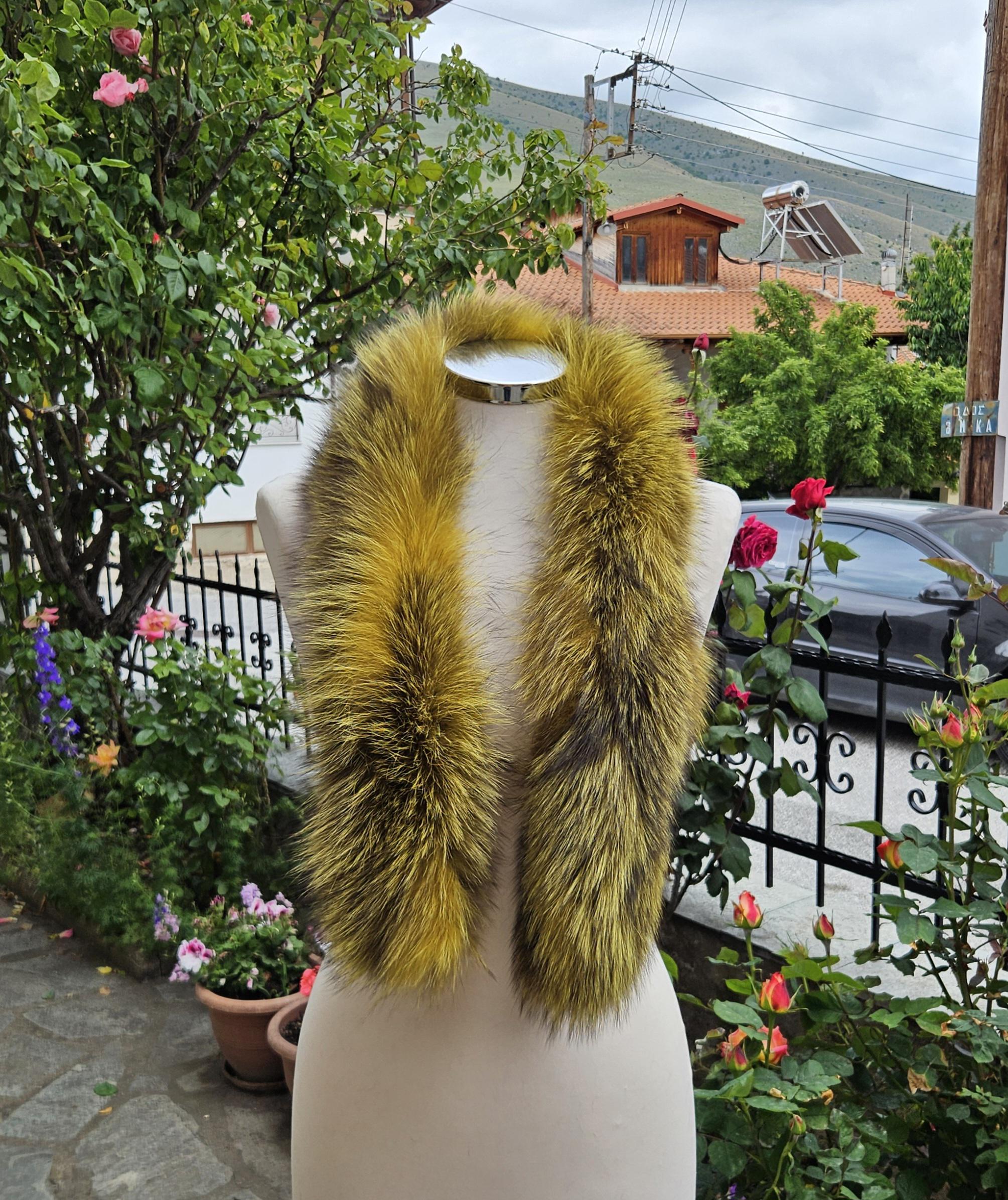 Real Fur Fox Scarf - Image 3