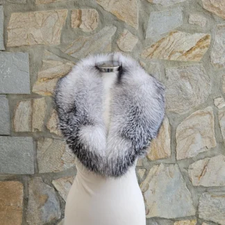 Real Fox Fur Collar