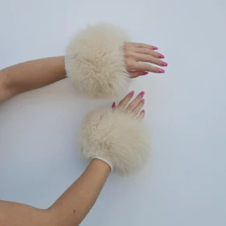 Real Fur Fox Cuffs