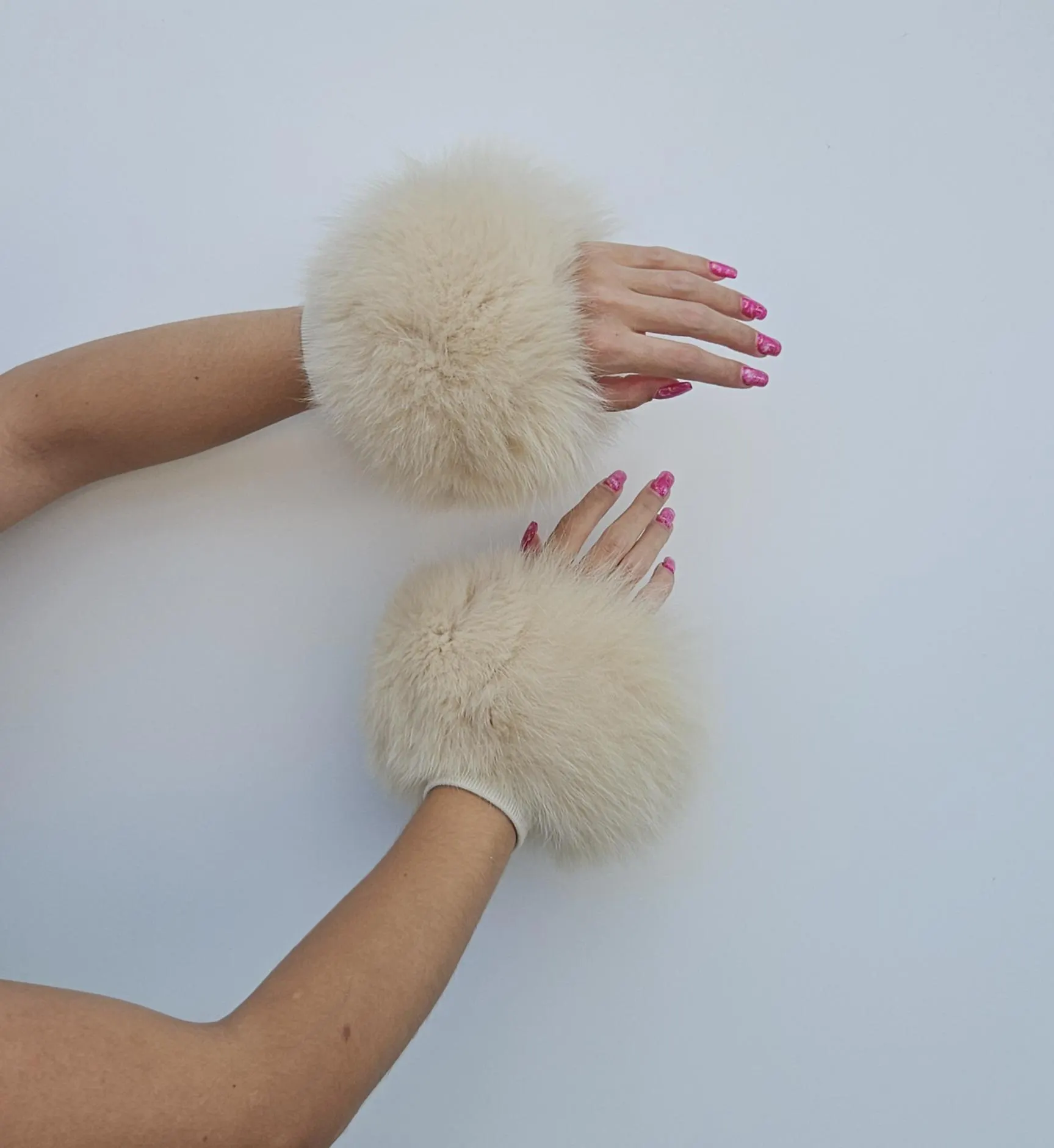Real Fur Fox Cuffs