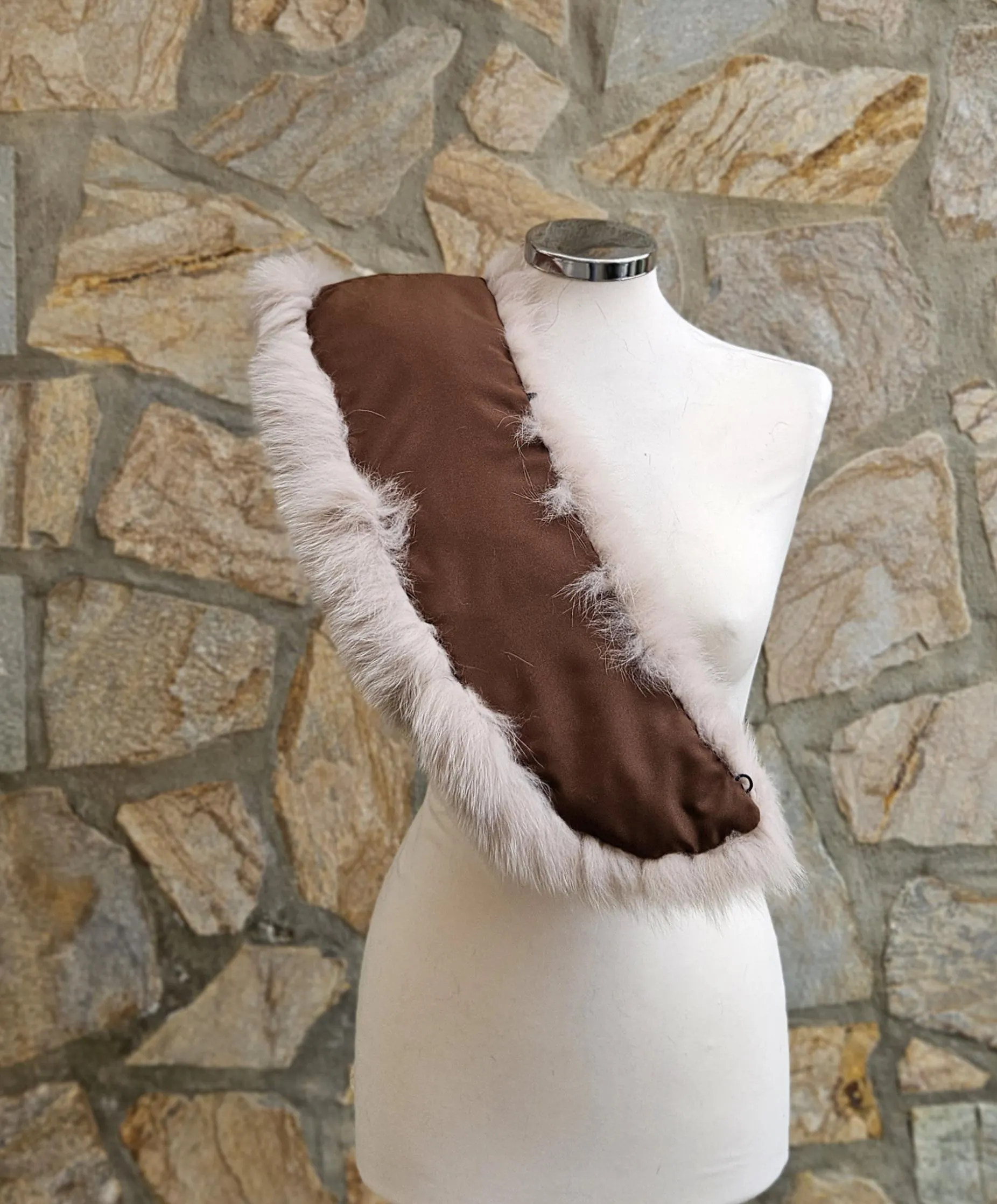 Real Fox Fur Collar - Image 5