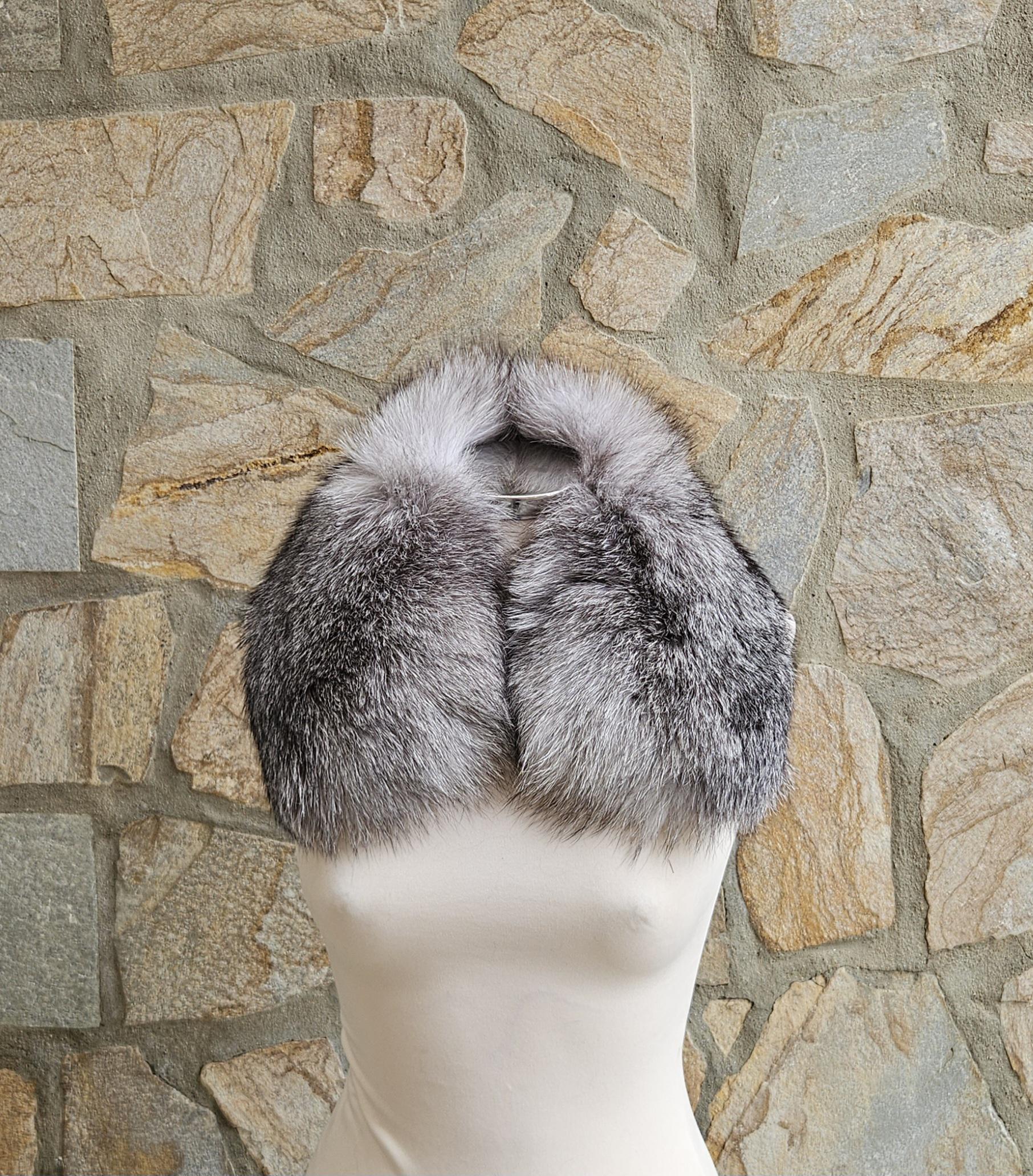 Real Fox Fur Collar - Image 4