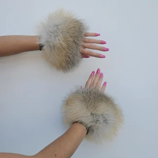 Real Fur Fox Cuffs
