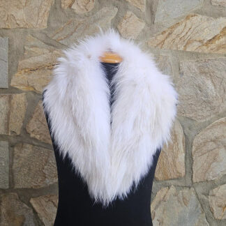 Real Fin Raccoon Fur Collar