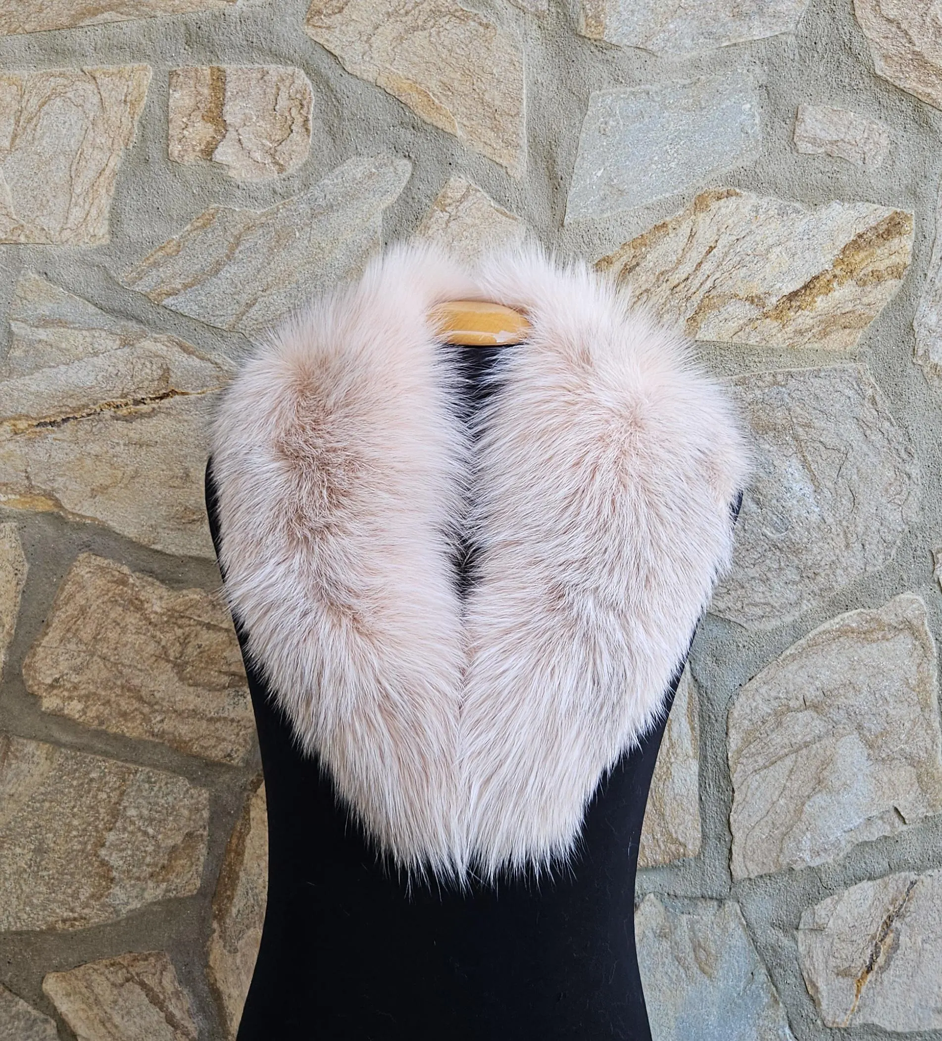 Real Fox Fur Collar - Image 4