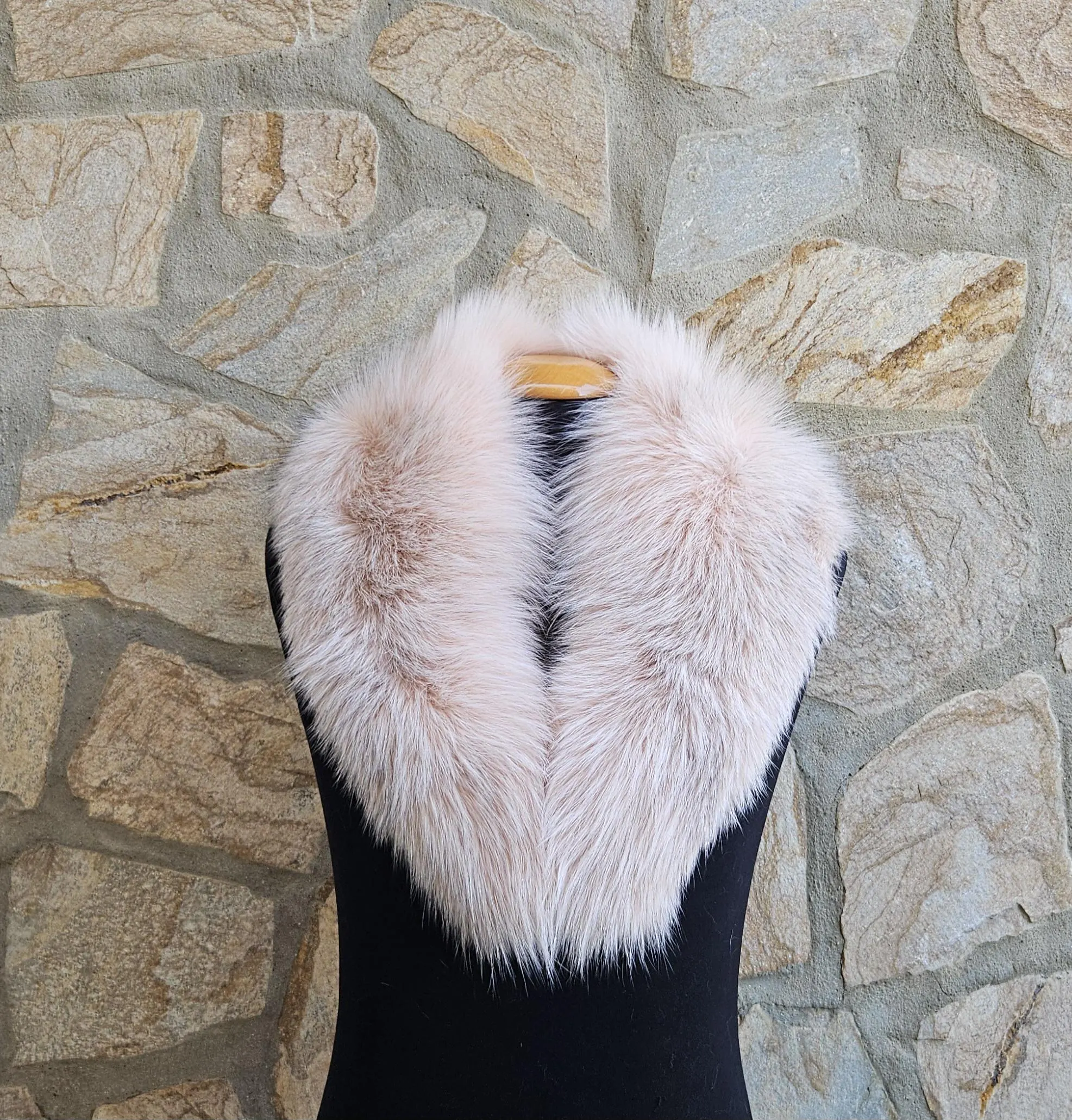 Real Fox Fur Collar - Image 3