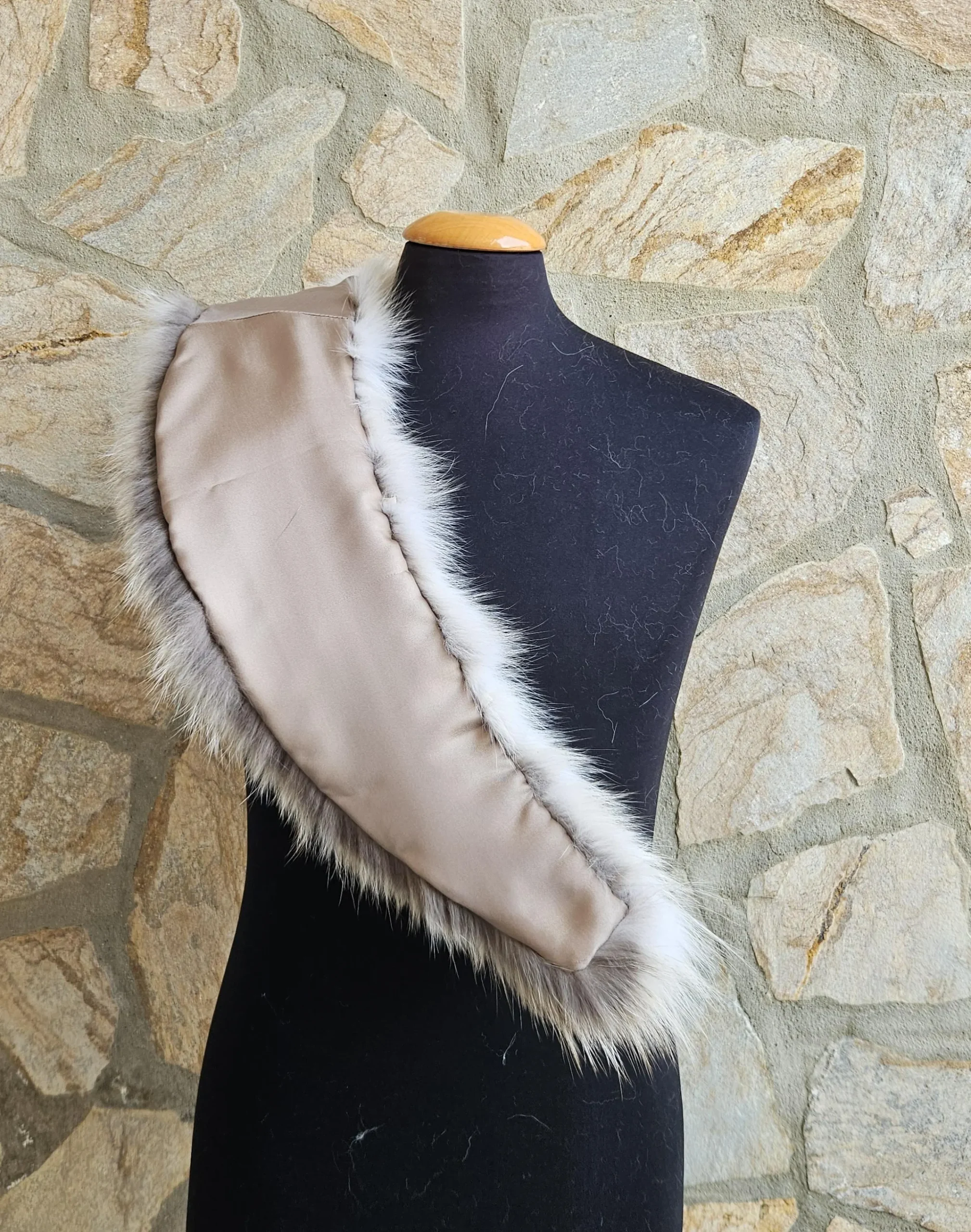 Real Fox Fur Collar - Image 5