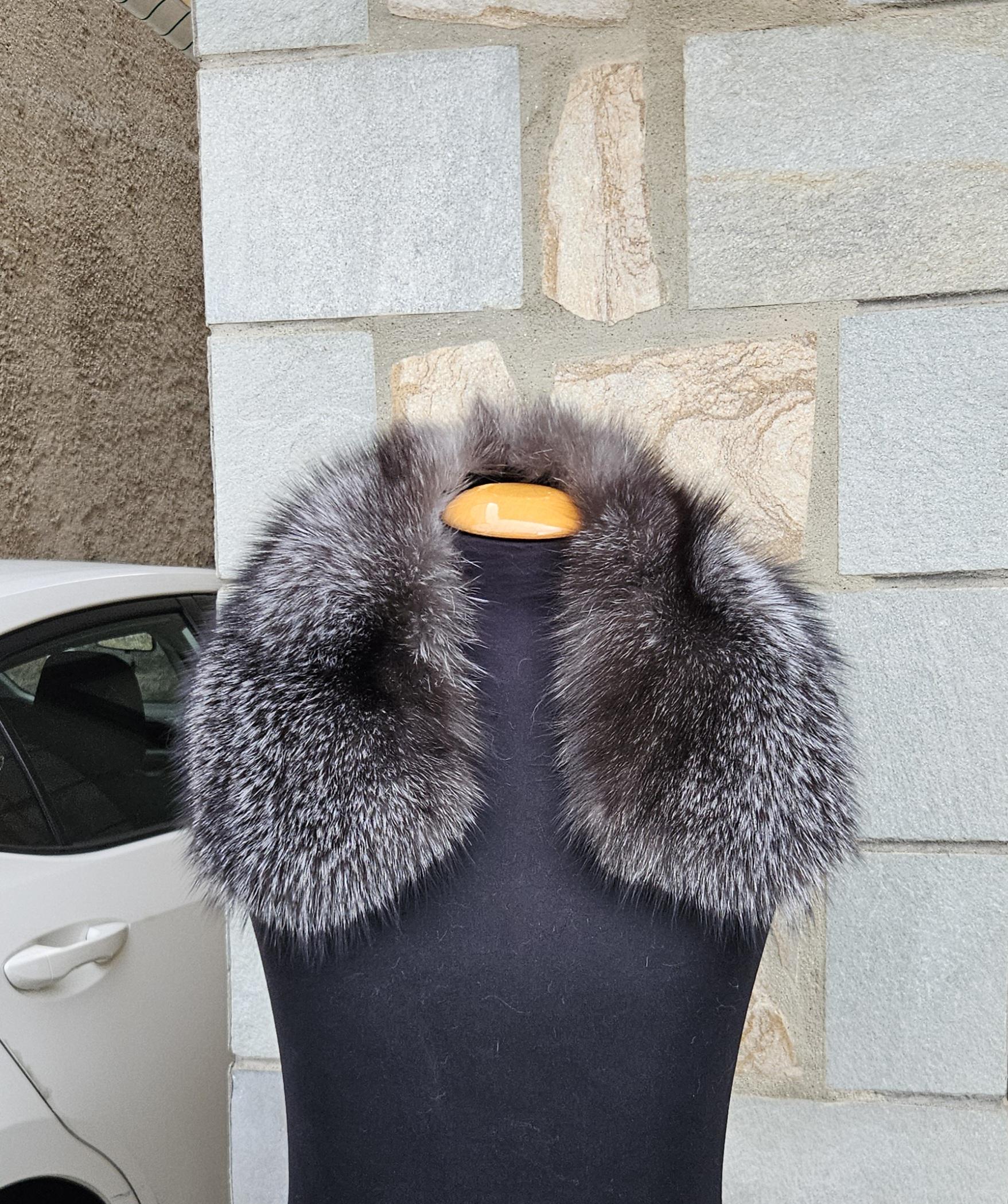 Real Fox Fur Collar - Image 4