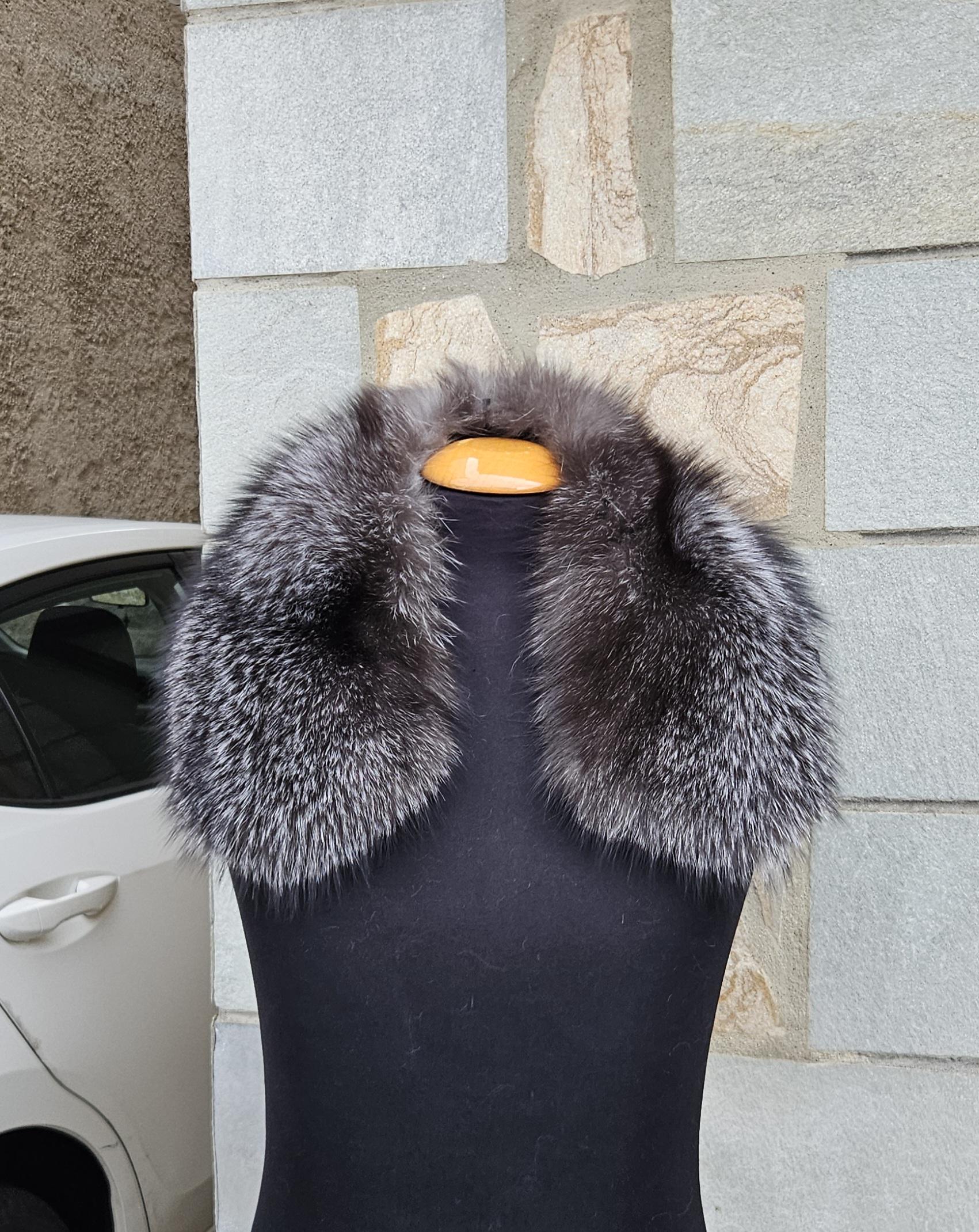 Real Fox Fur Collar - Image 3