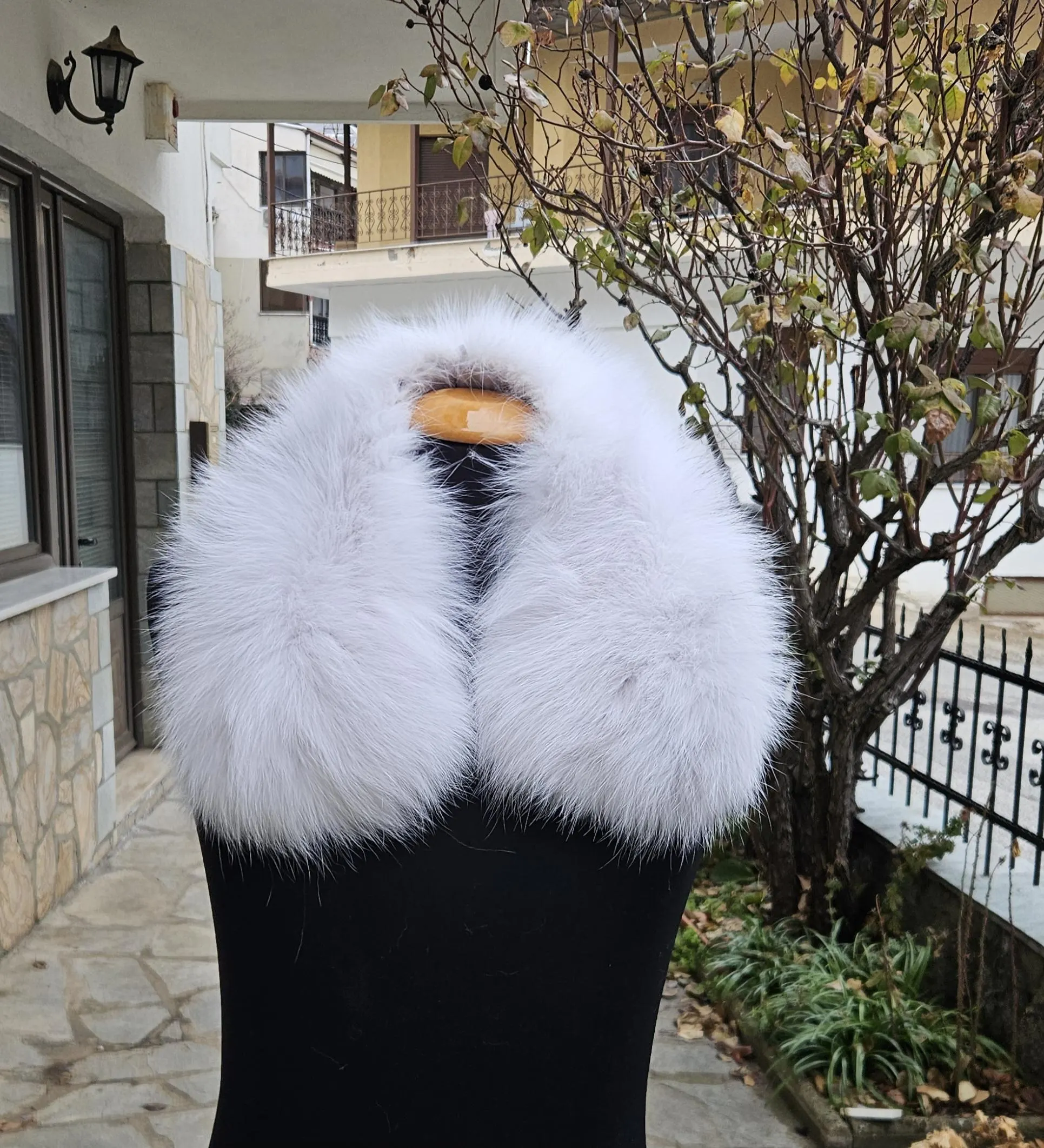 Real Fox Fur Collar