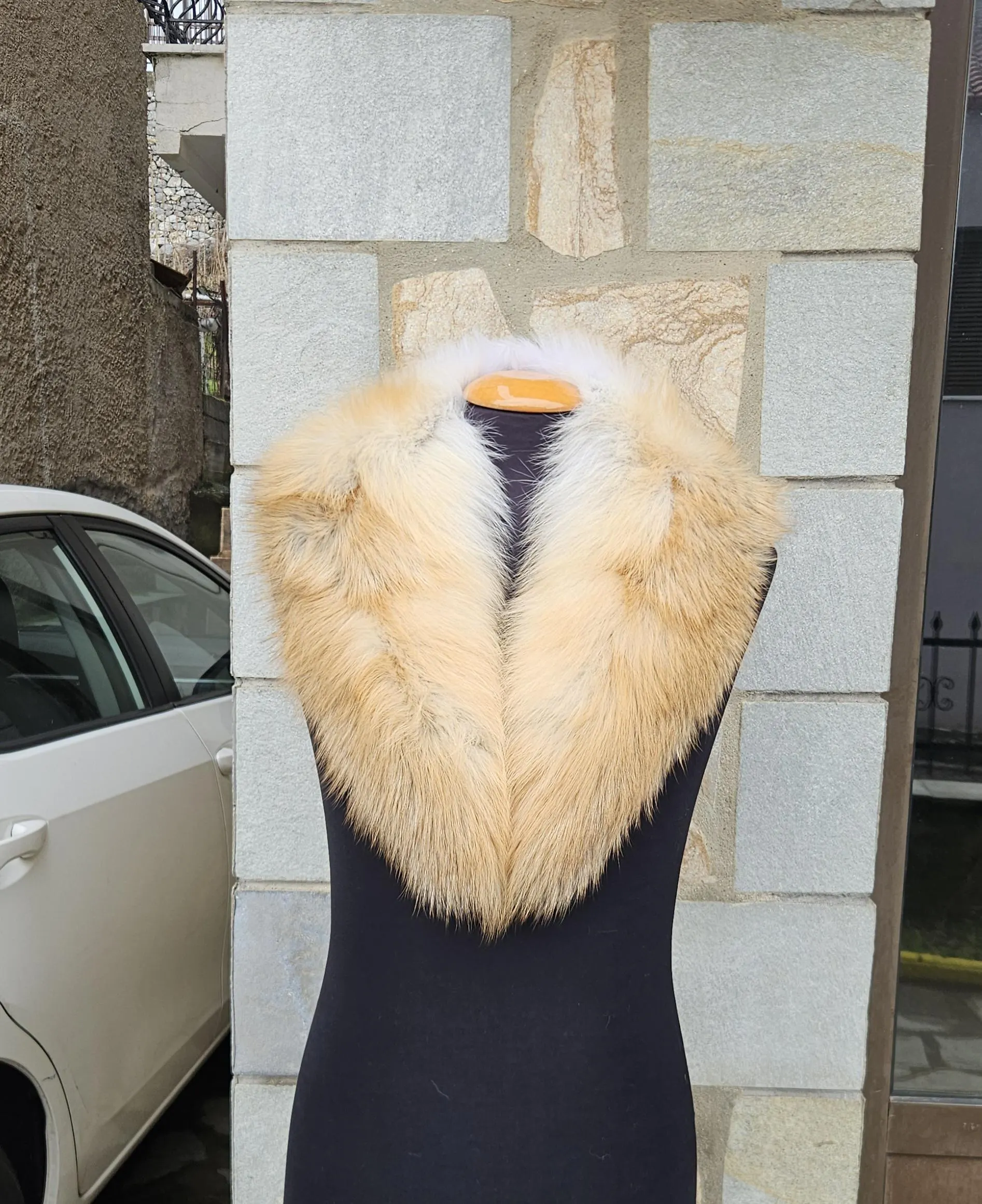 Real Fox Fur Collar - Image 3
