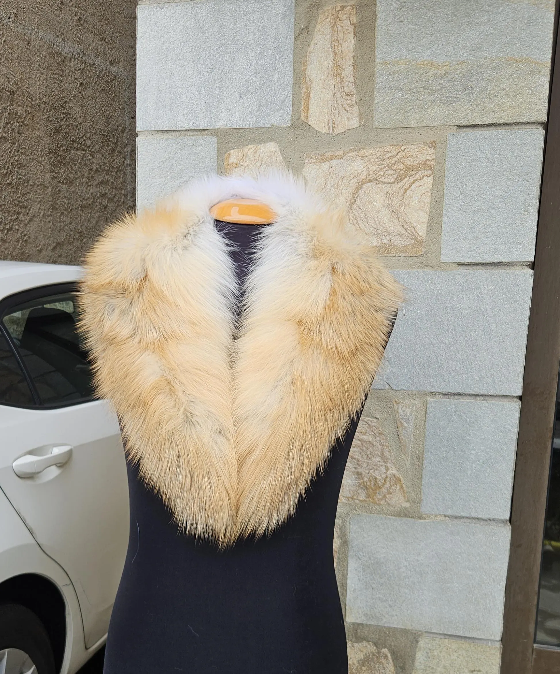 Real Fox Fur Collar - Image 4