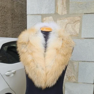 Real Fox Fur Collar