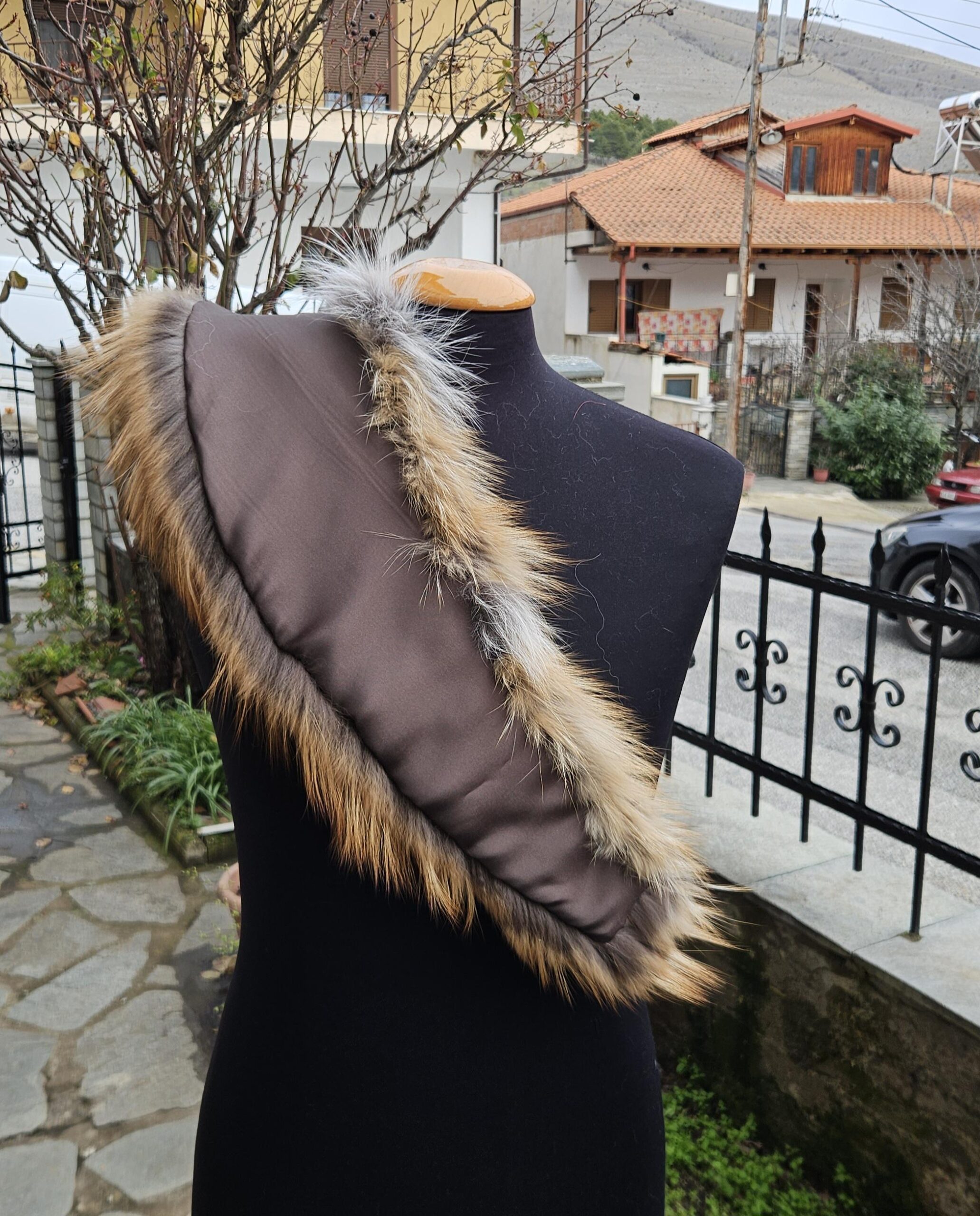 Real Fox Fur Collar - Image 3