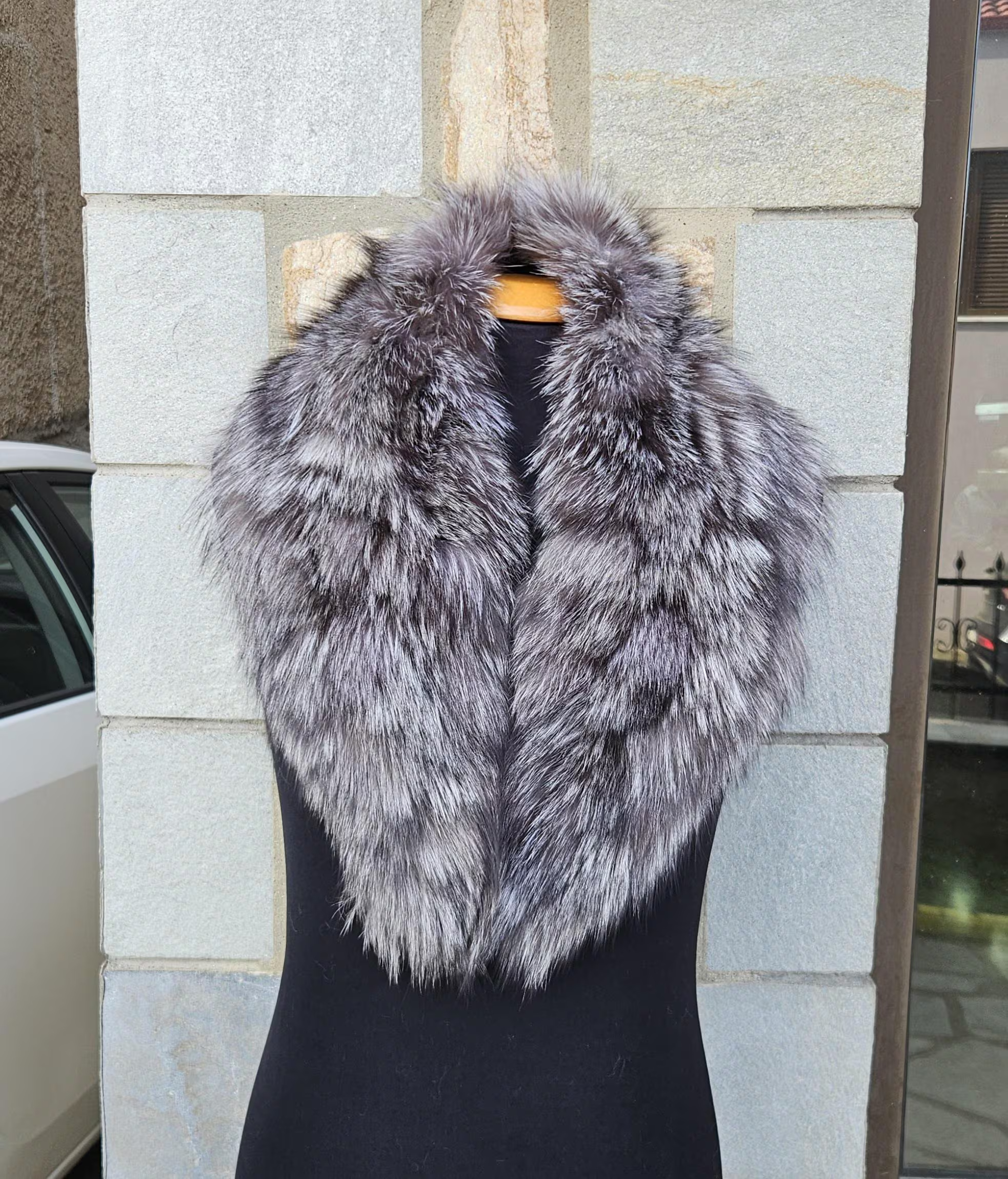 Real Fox Fur Collar - Image 3