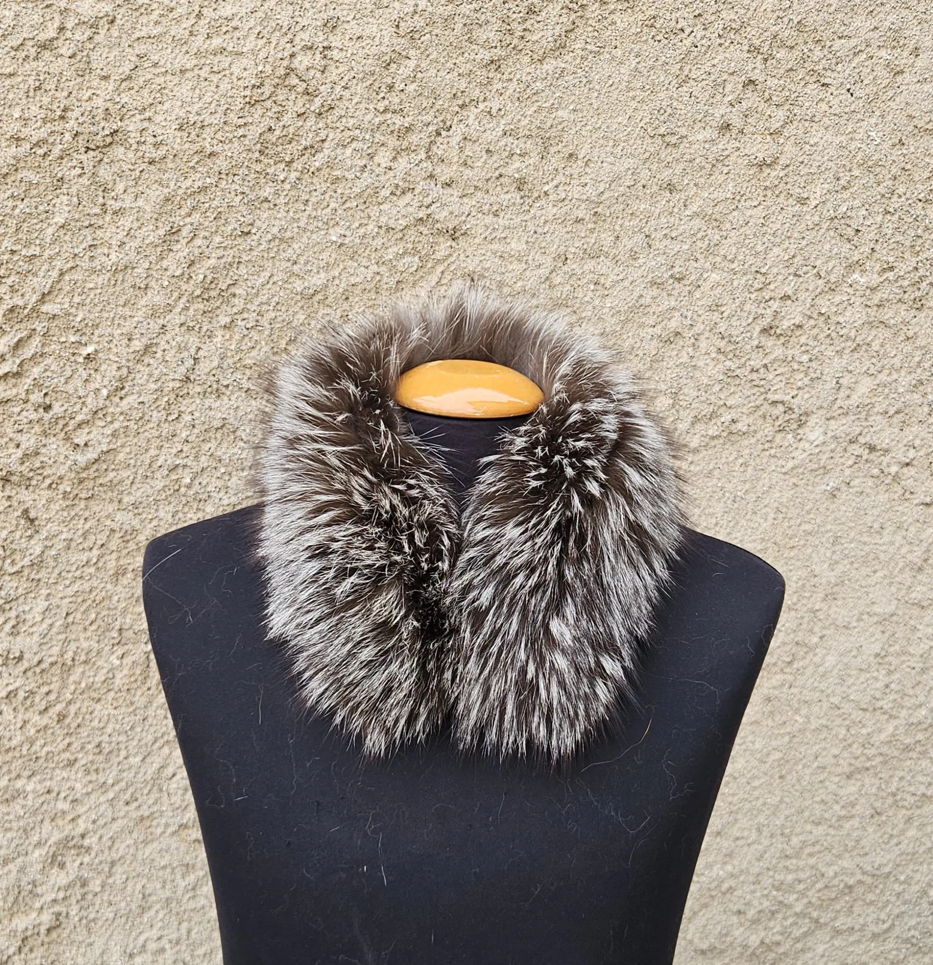 Real Fox Fur Collar