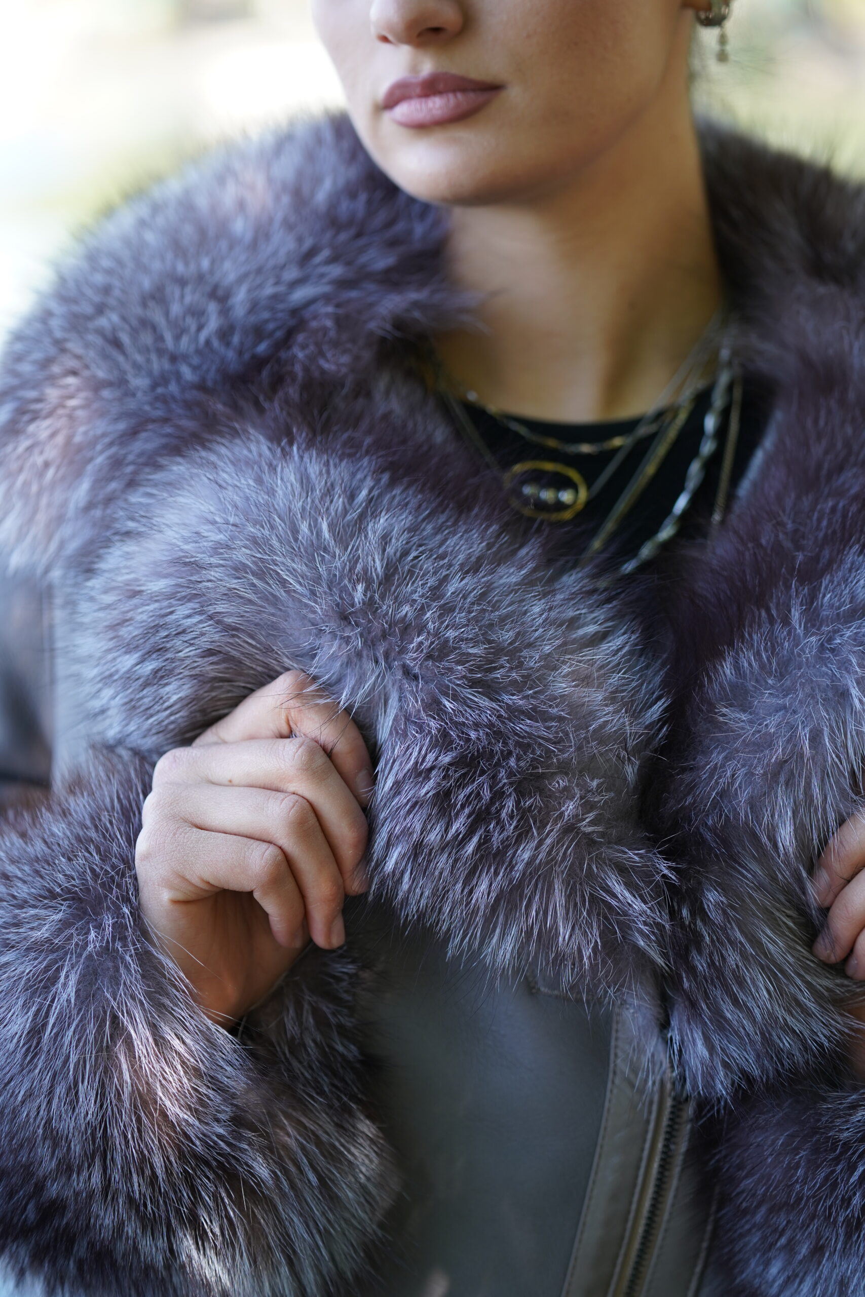 Elevate Your Winter Wardrobe with Real Sheepskin Fur Coat, Women’s Elegant Outerwear - Image 4