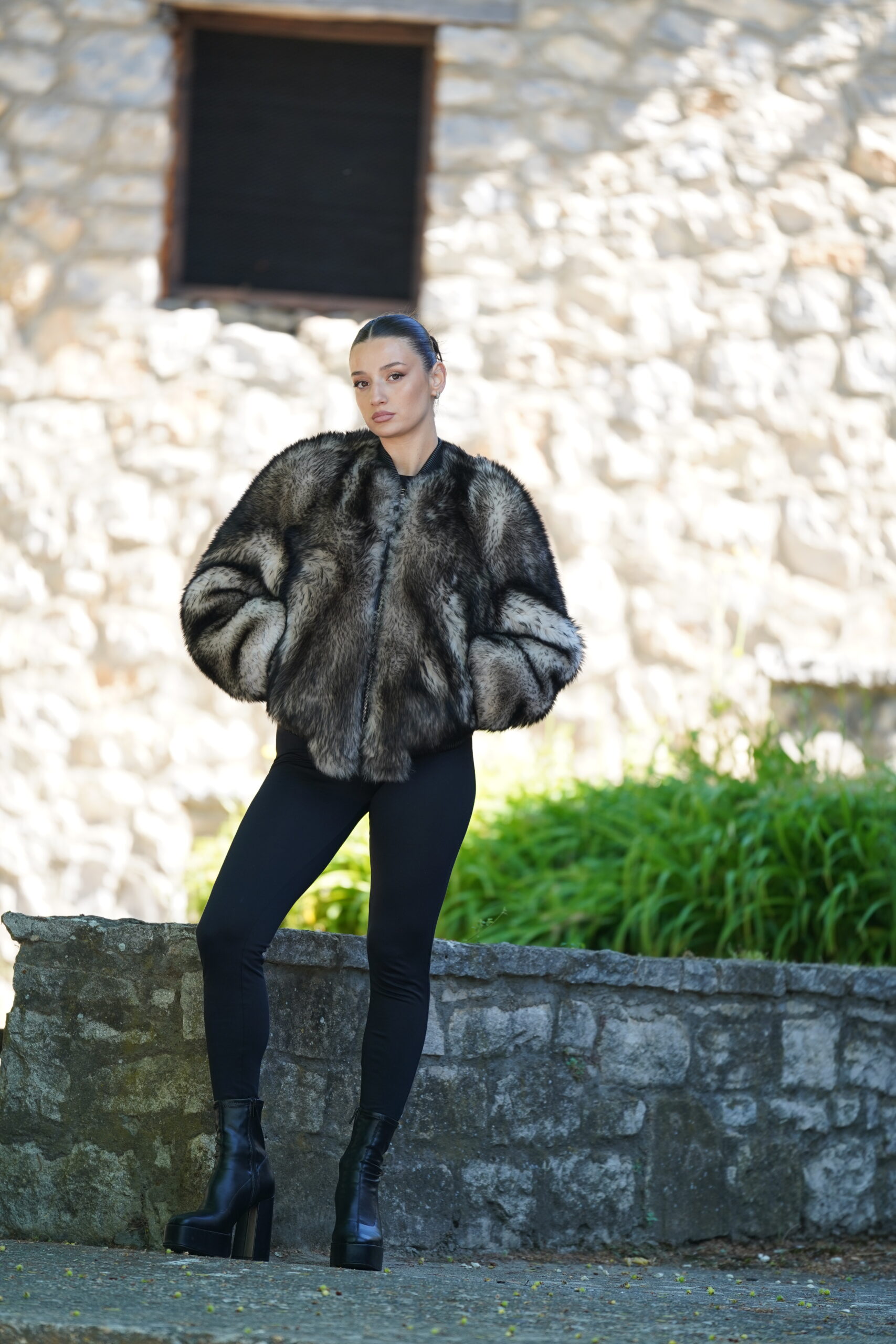 Elevate Your Winter Wardrobe with Real Double Sided Sheepskin Fur Jacket, Women’s Elegant Outerwear - Image 11