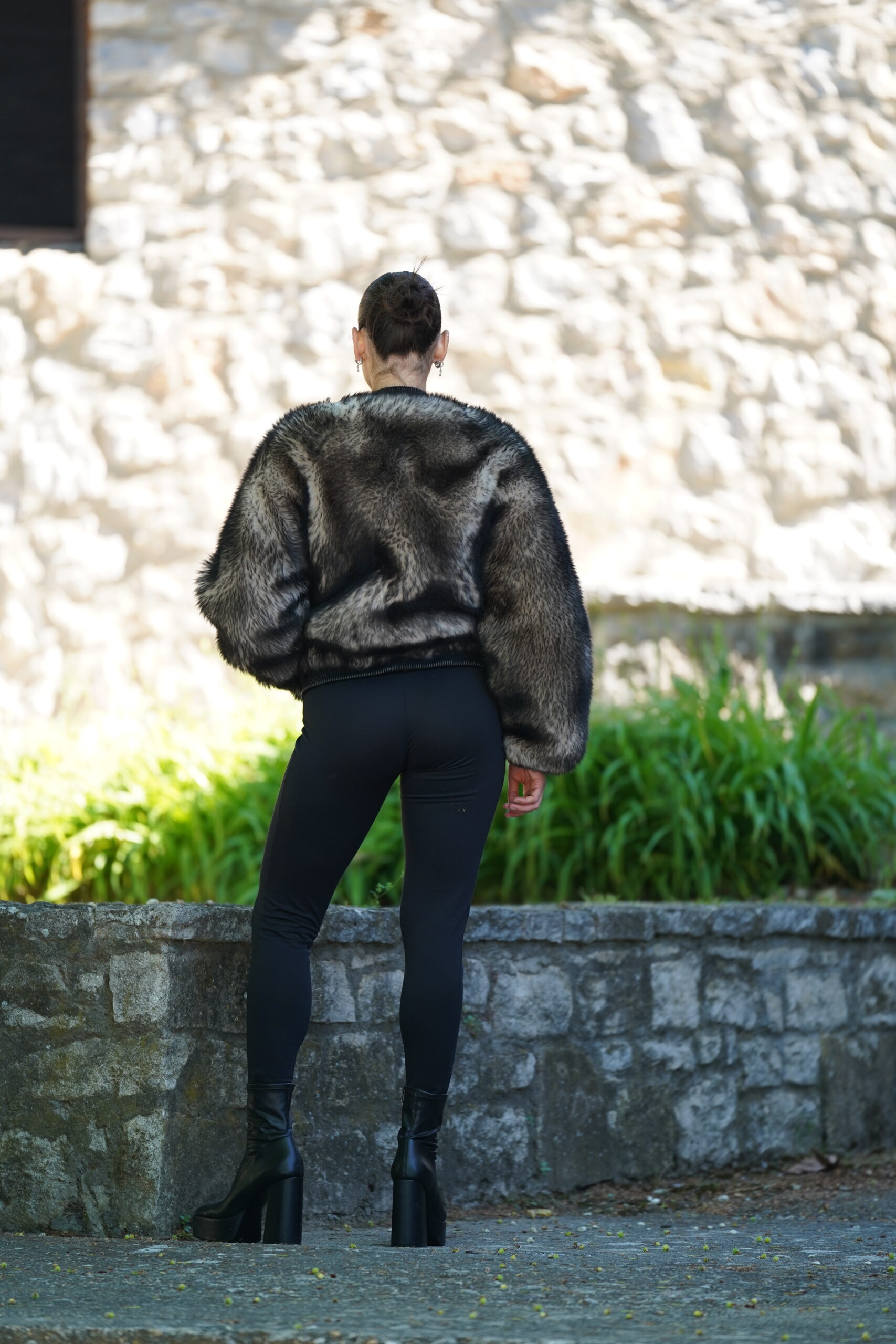 Elevate Your Winter Wardrobe with Real Double Sided Sheepskin Fur Jacket, Women’s Elegant Outerwear - Image 4
