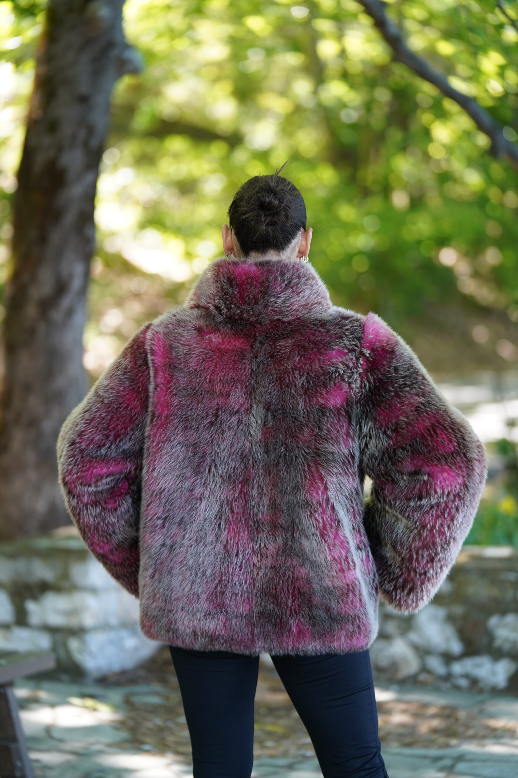 Elevate Your Winter Wardrobe with Real Sheepskin Fur Coat, Women’s Elegant Outerwear - Image 5