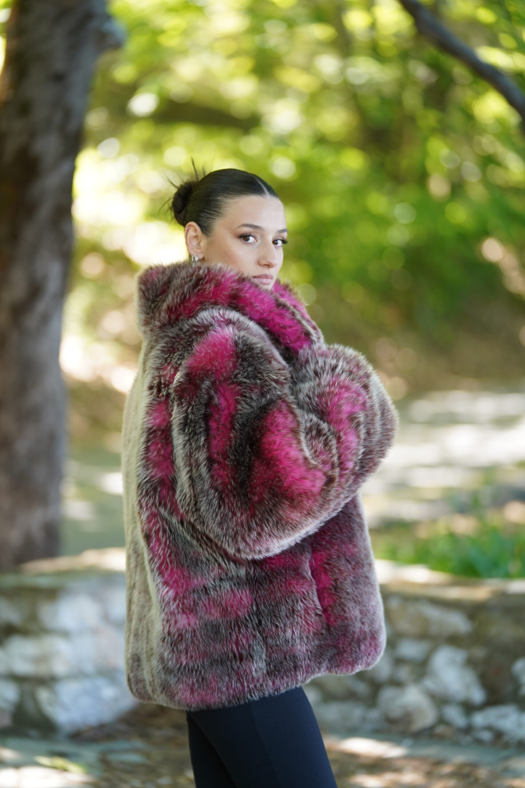 Elevate Your Winter Wardrobe with Real Sheepskin Fur Coat, Women’s Elegant Outerwear - Image 6