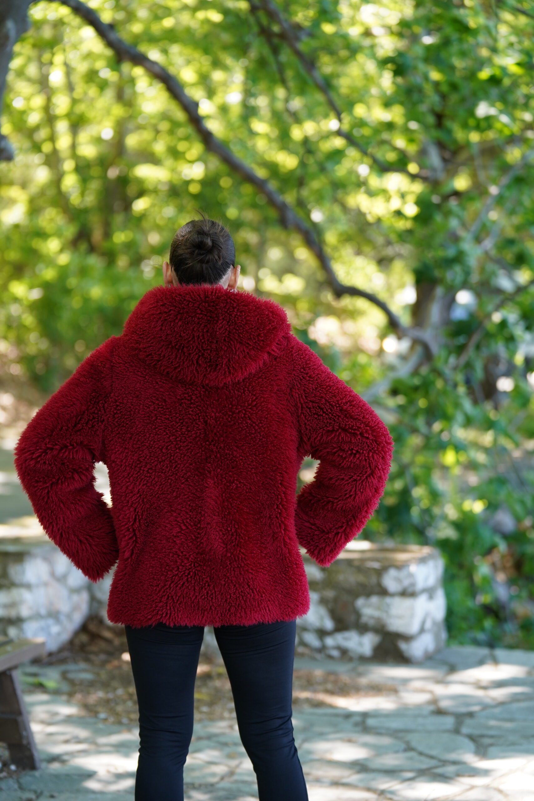Elevate Your Winter Wardrobe with Real Sheepskin Fur Coat, Women’s Elegant Outerwear - Image 6