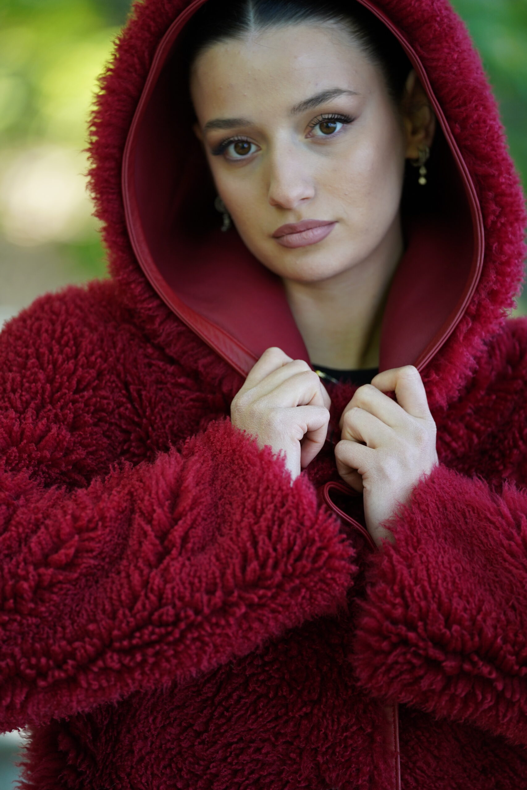 Elevate Your Winter Wardrobe with Real Sheepskin Fur Coat, Women’s Elegant Outerwear - Image 3